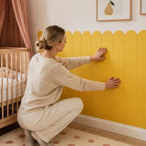 Sticker mural chambre bébé installation facile sans outils