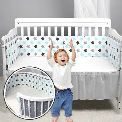 Tour de lit bébé étoile basique