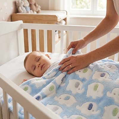 couverture bébé leger et respirant
