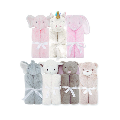 couverture bébé en velours de cristal douce et confortable