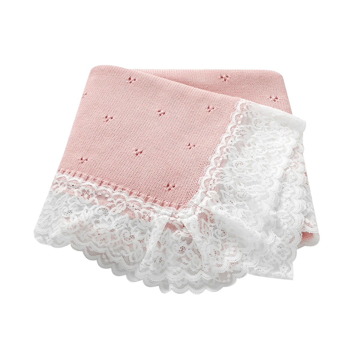 Couverture bébé tricot en coton | Nuage de Douceur