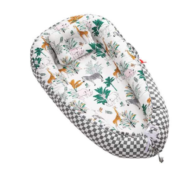 Réducteur de lit respirant – motif Safari Jungle