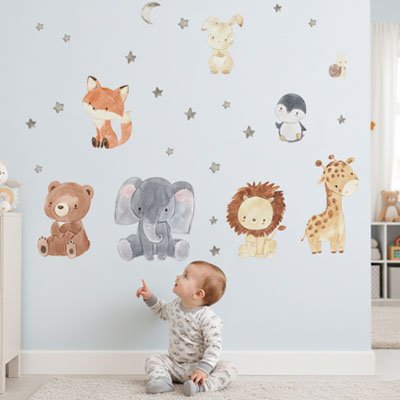 Stickers muraux ambiance apaisante