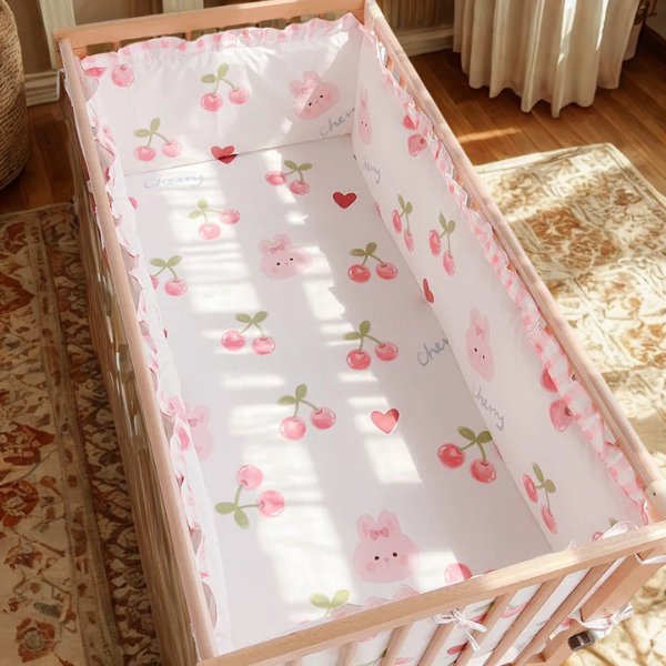 tour de lit bébé fille | Rêve de Cerise™