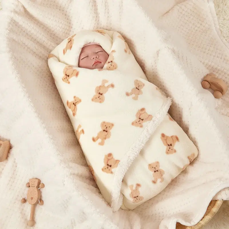 Couverture bebe Polaire | Cocon d’Hiver Étoile de bébé