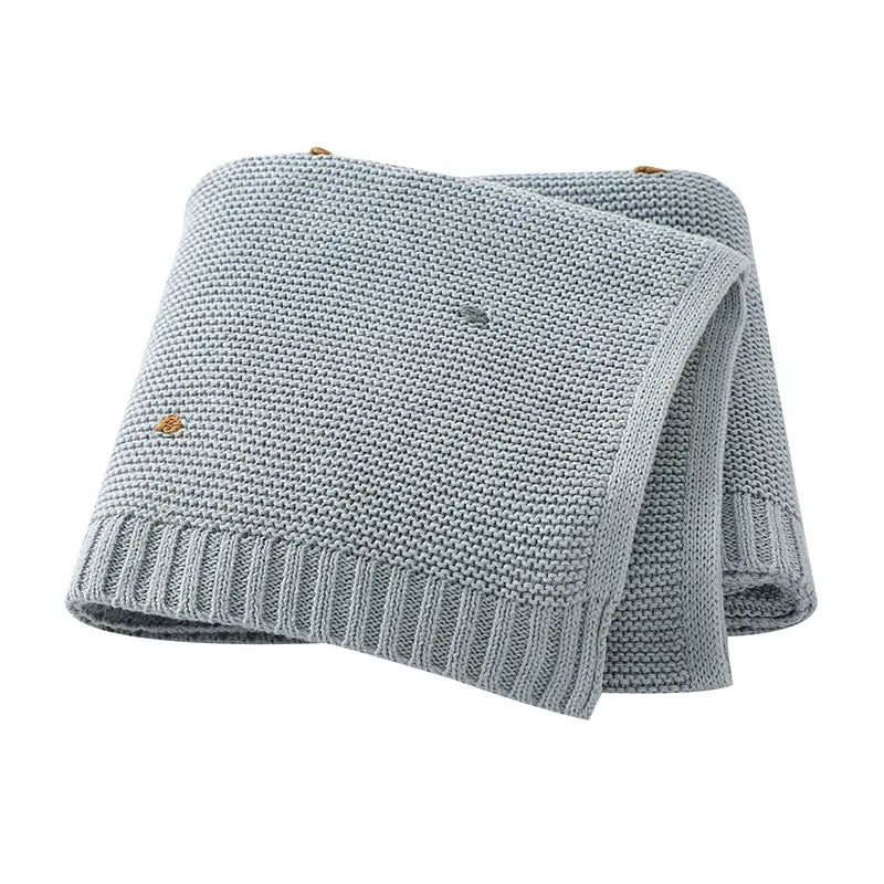 Couverture bébé tricot – Nuage Tricoté Étoile de bébé