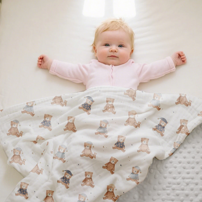 Couverture hiver bébé | Plaid doux