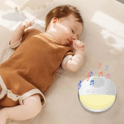 Bébé endormi avec veilleuse bruit blanc musicale rechargeable USB