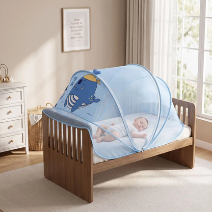 Moustiquaire lit bebe Pop-Up | Protection naturelle