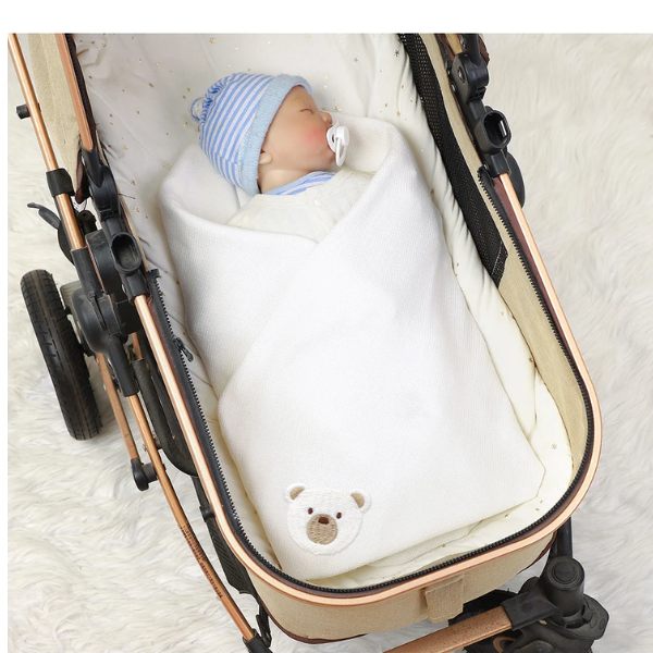 Couverture bébé tricot | Coton Doux