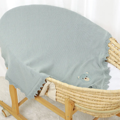 Couverture bébé tricot | Coton Doux