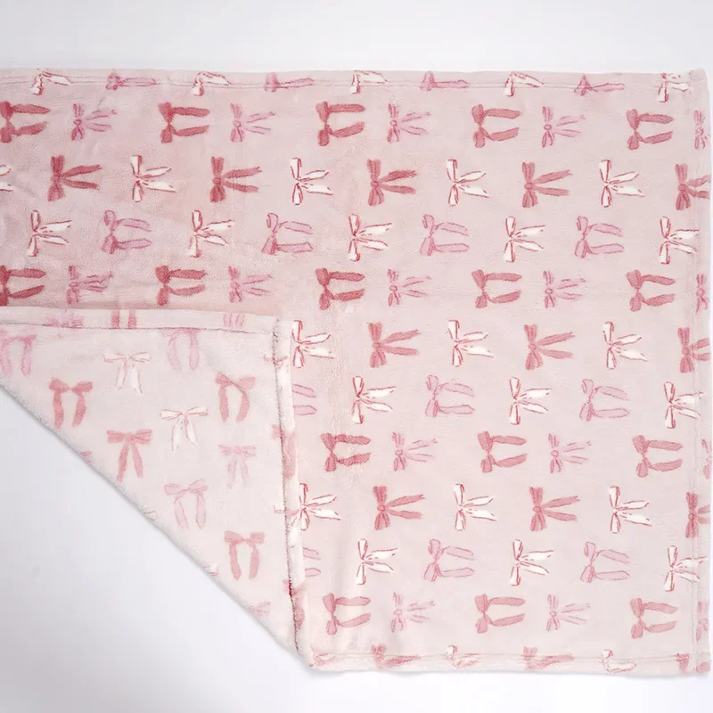 Couverture en polaire bébé en gaze de coton