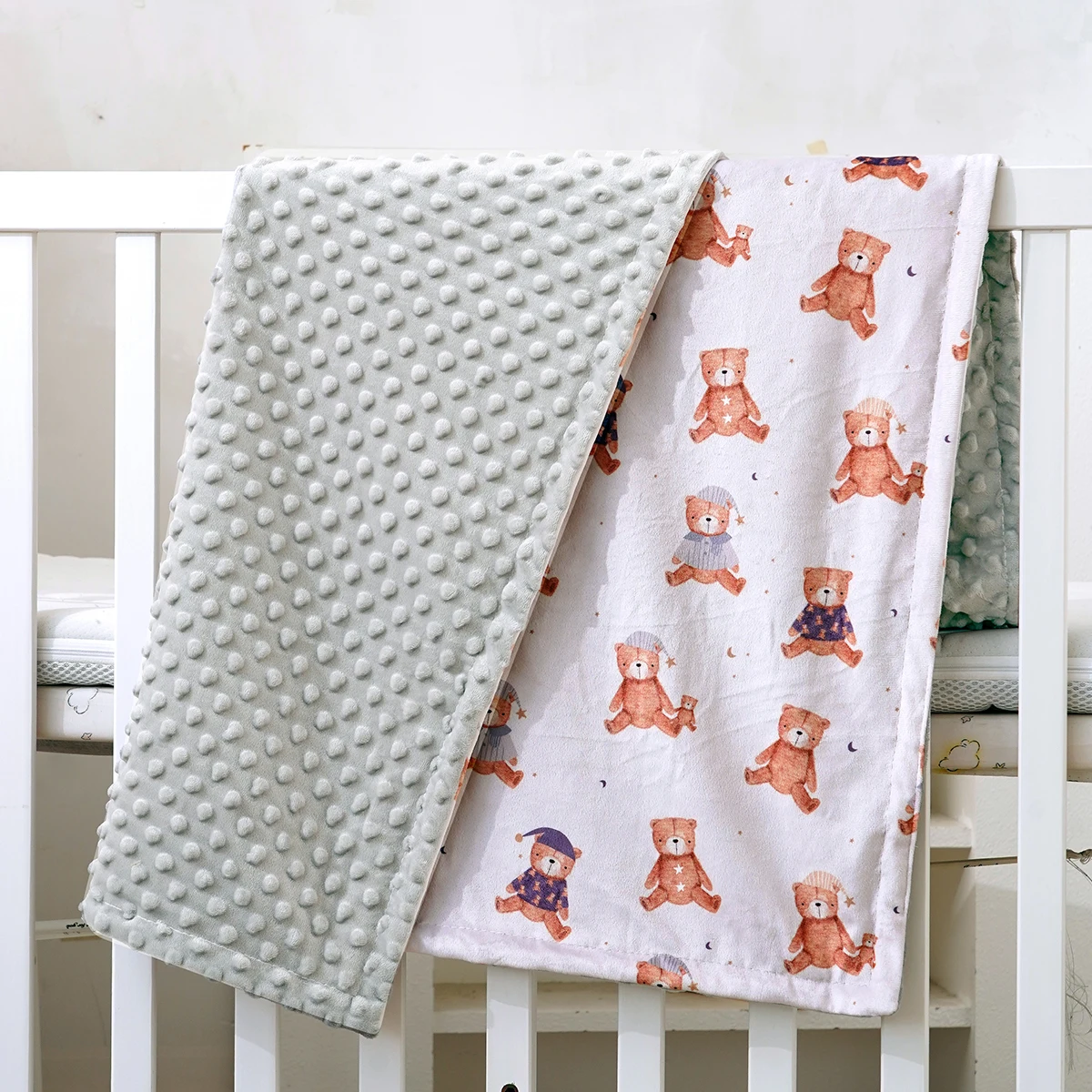 Couverture hiver bébé | Plaid doux