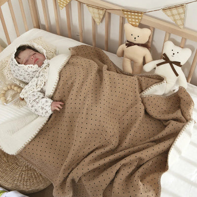 Couverture bébé en coton 110x130 cm