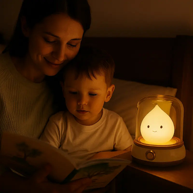 Veilleuse bébé | Flamme LED Étoile de bébé