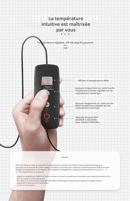 Chauffe biberon portable | THERMOUSB™