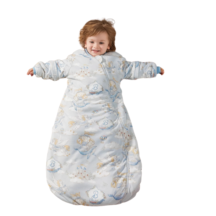 Gigoteuse pour hiver respirante bleu