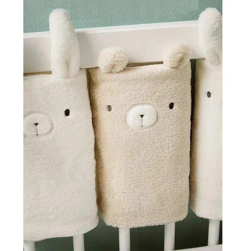 Gros plan sur le tissu en coton beige et blanc