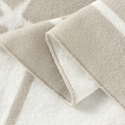 Gros plan sur le tissu en coton d'une couverture étoile pour bébé
