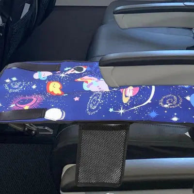 Lit de voyage bébé lit d'avion de voyage pour enfants bleu