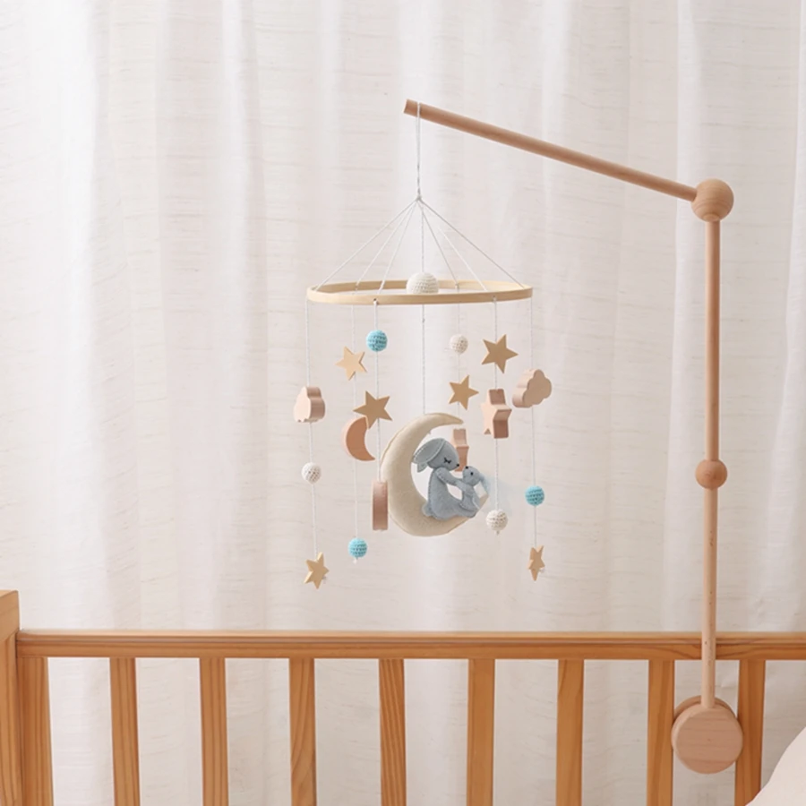 Mobile lit bébé en bois