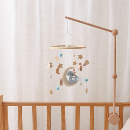 Mobile lit bébé en bois