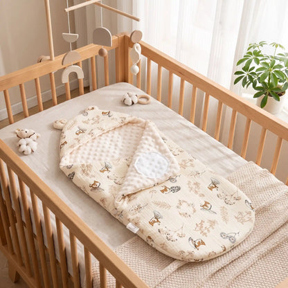 Nid d’ange bébé motif Petit Lapin de la Jungle