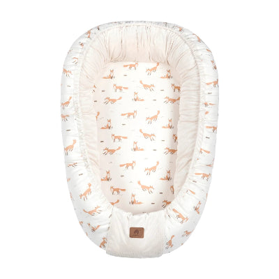 Nid de bébé réducteur de lit crème