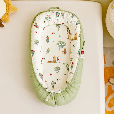  Nid réducteur de lit bébé vert