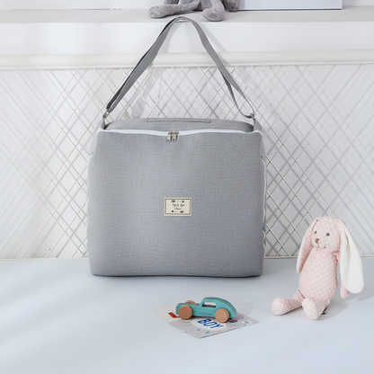 Réducteur de lit bébé portable Éléphant avec un sac