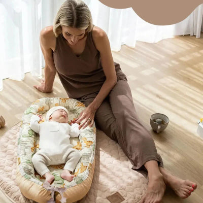 Réducteur de lit bébé évolutif en coton maman bébé 