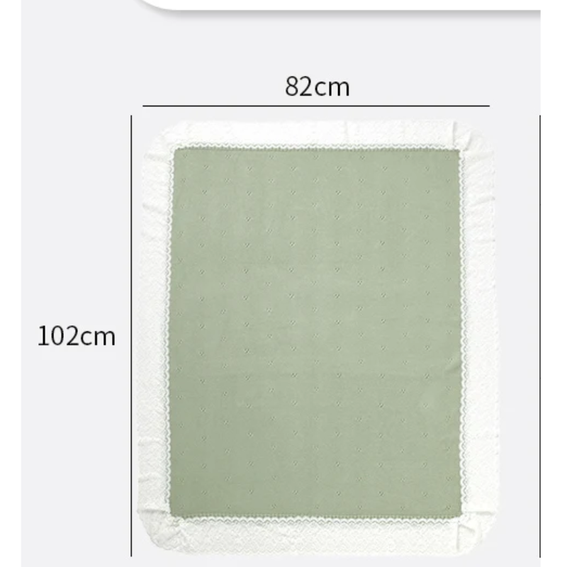 Couverture bébé tricot en coton | Nuage de Douceur