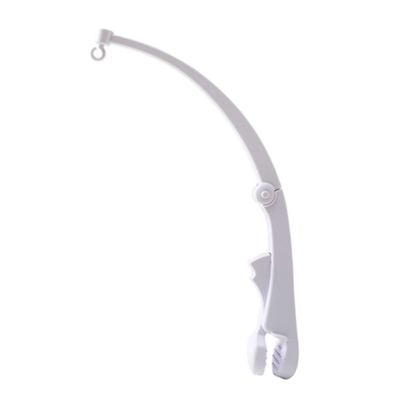 Support pour mobile blanc pour lit a barreaux