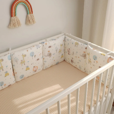Tour de lit bébé anti-collision amovible