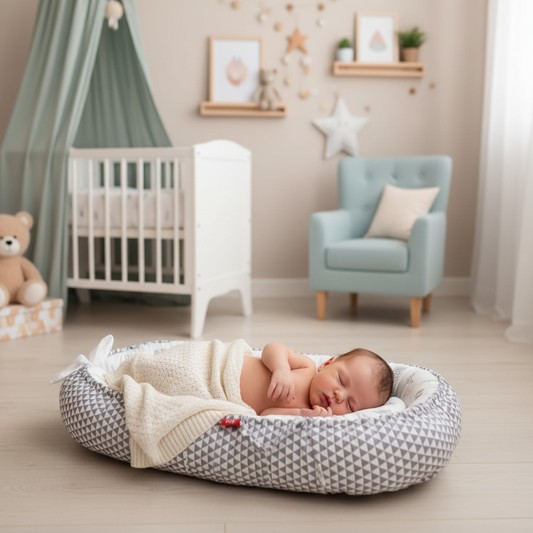 Bébé qui dort dans le cocon