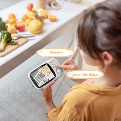 babyphone utilise par parent pendant la nuit