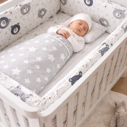 Tour de lit bébé | Set 4 pièces
