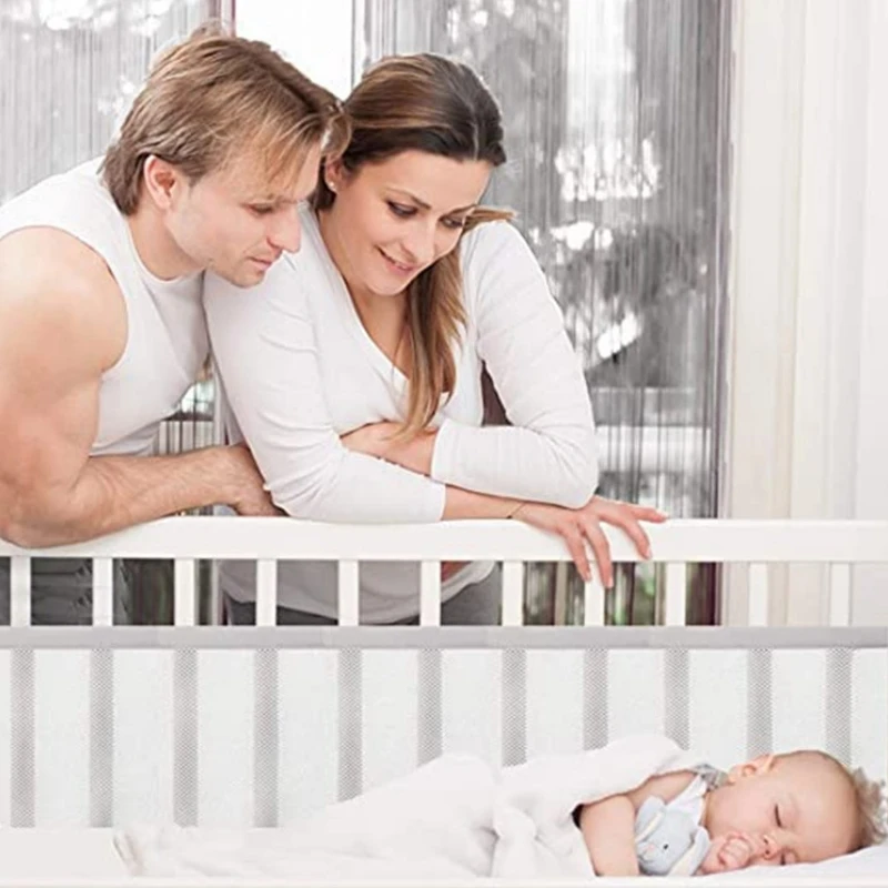 bebe-parents-tour-de-lit-respirant-blanc-gris