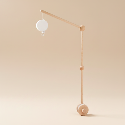 Bras mobile fond beige