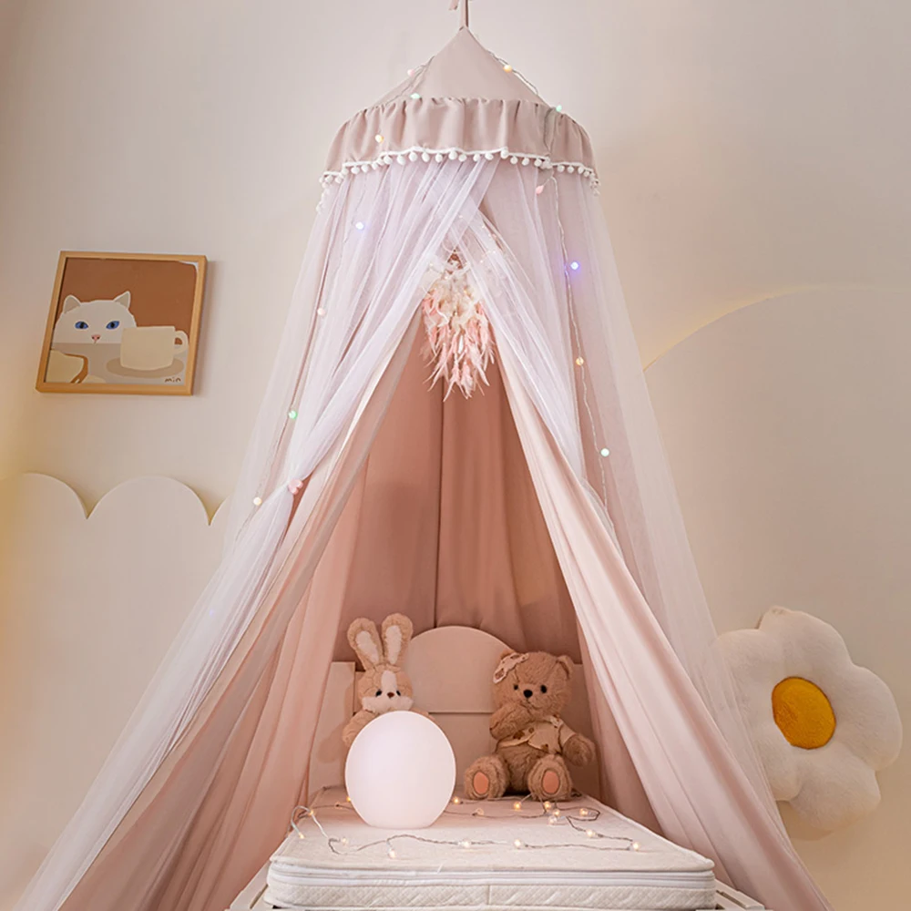 ciel-de-lit-bebe-moustiquaire-rose