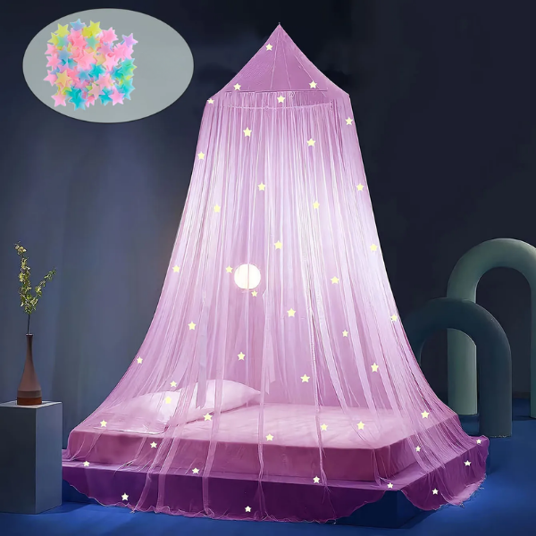 Ciel de lit lumineux – Nuit étoilée