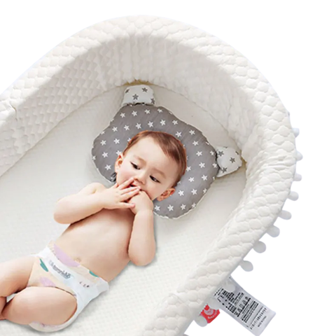 cocon lit bebe nid blanc sommeil pour bébé