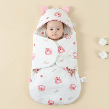 couverture-nomade-bebe-coton-rose