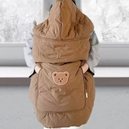 couverture de portage marron