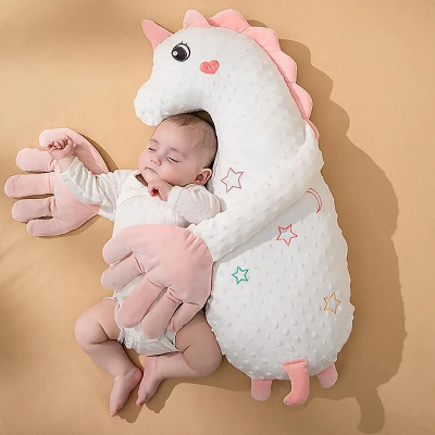 doudou 2 en 1 bebe avec compresse chaude ventre rose