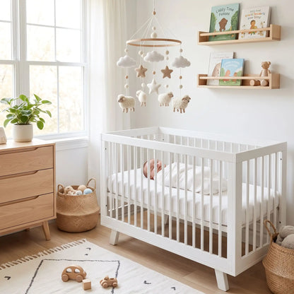 Mobile Bois Bébé Artisanal – Éveil et Sommeil Apaisé