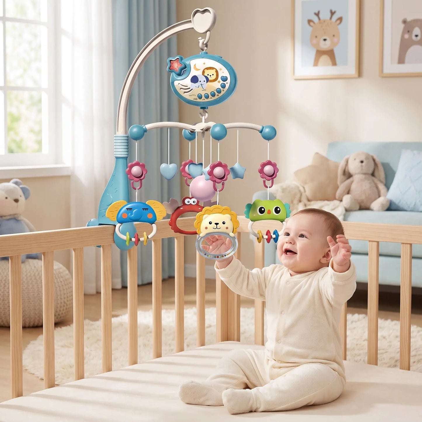 Mobile musical bébé avec projection | Dreamlight