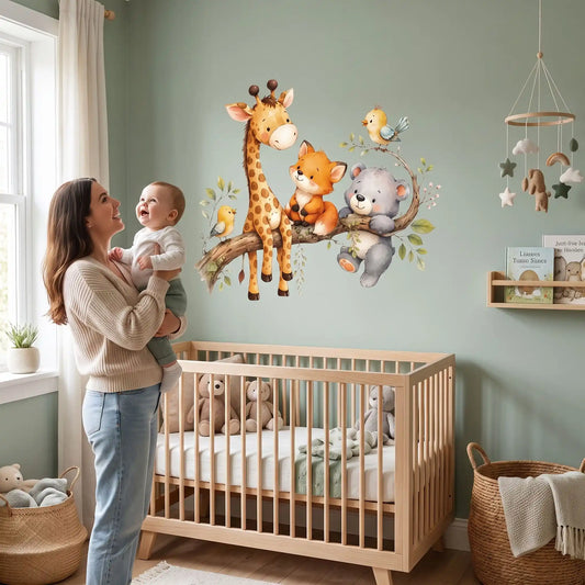 Sticker Mural Animaux