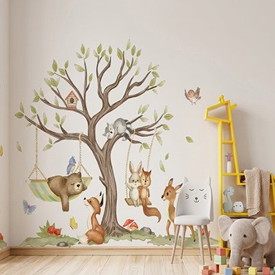 grand stickers chambre bebe
