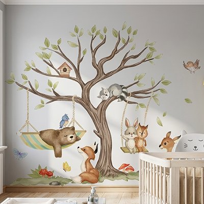 grand stickers chambre bebe